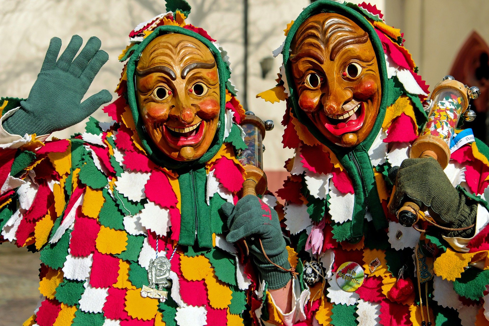 El ritual de disfrazarse es propio del Carnaval.
