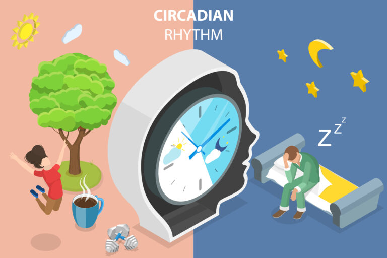 Los ritmos circadianos influyen en nuestra salud mental.