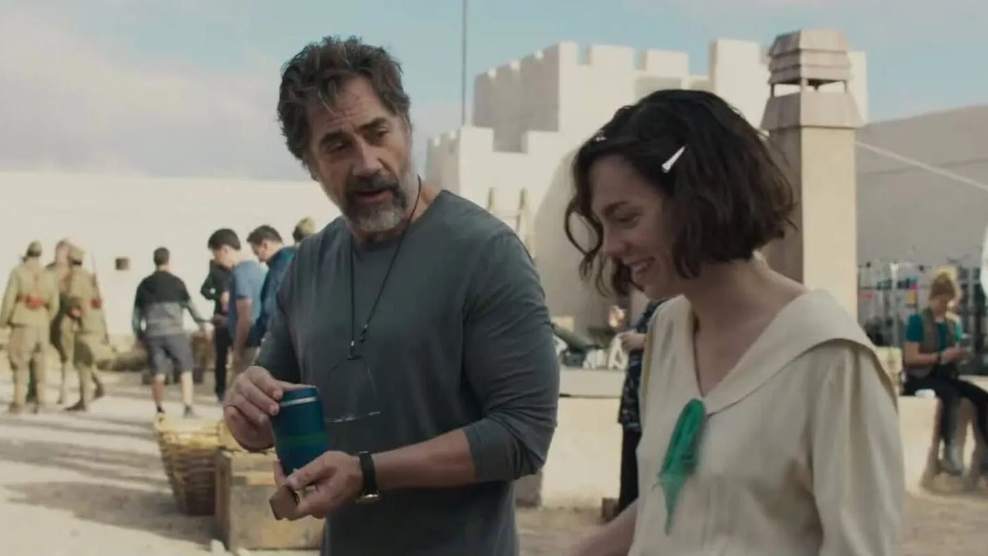 Esteban y Emilia juntos en la película El ser querido